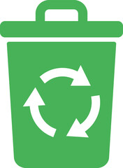 ゴミ箱　アイコン　リサイクル