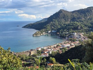 A section of the outskirts of the small Turkish resort town of Marmaris