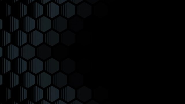Corporate Hexagon Pattern Transition for Smooth Video Assembly
