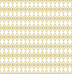 seamless pattern with golden ornament