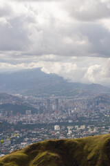aerial view of Caracas City
