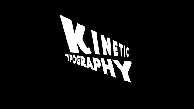 Typography Kinetic 81