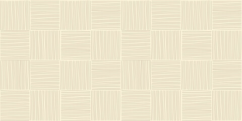 Hand Drawn Line Doodle Seamless Pattern Tileable Scribble Sketch Texture Vector Background
