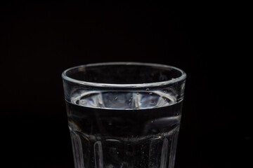 Clear Glass of Fresh Water