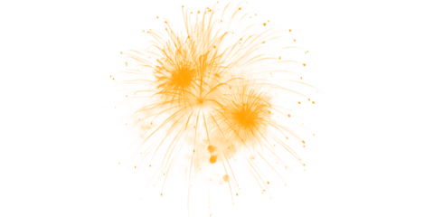 Golden firework texture, thin stroke lines. Isolated png illustration, transparent background. Design for overlay, montage, texture. Happy new year concept.	
