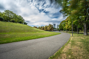 Freizeitpark Rheinaue Bonn (Langzeitbelichtung)