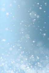Fototapeta premium Soft Winter Snow Particle Background with Clean Gradient
