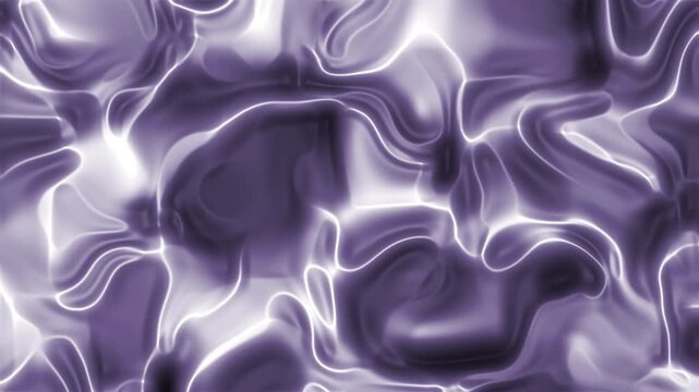 Abstract Purple Flowing Liquid Background with Light Streaks.