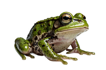 Frog Isolated White Background ,Transparent PNG