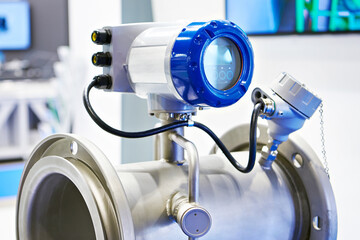 Ultrasonic flowmeter for natural gas