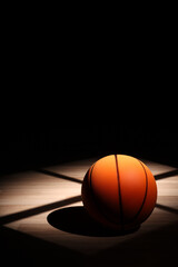 Basketball Background Image with Window Light