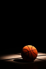 Basketball Background Image with Window Light