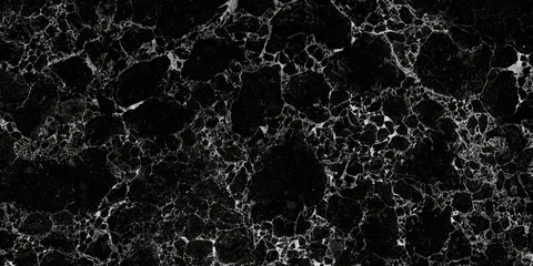 Luxury Black marquina marble stone texture.