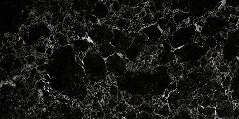 Luxury Black marquina marble stone texture.