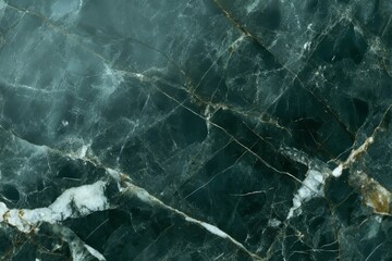 Obraz premium Dark Green Serpentine Stone Surface Texture Featuring Elegant White Veins for Background Design Use