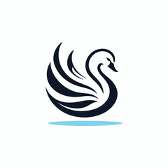 Elegant Swan Logo