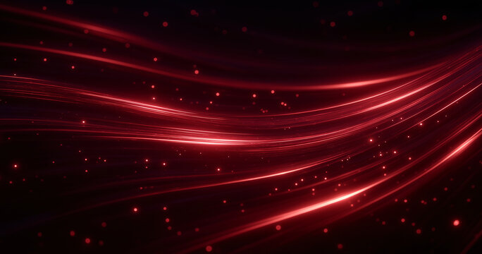 A radiant red bokeh background with sparkling glitter