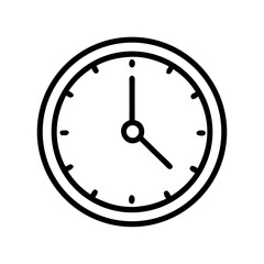 WORKSPACE wall clock icon transparent background