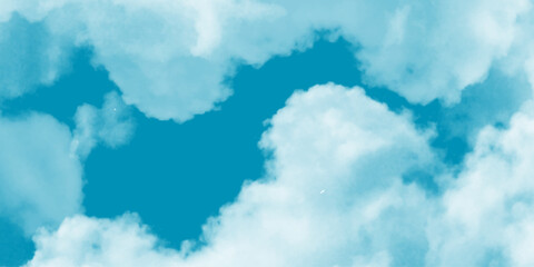 Bright colors, partial clouds. Clear blue sky and fluffy clouds in a peaceful atmosphere. the beauty of the blue sky and white clouds. beautiful clouds in the blue sky. Blue sky with clouds. 