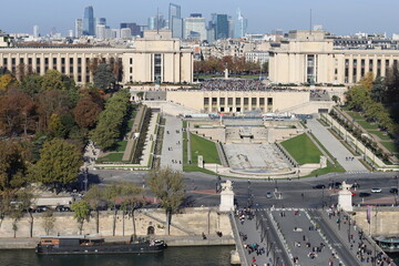 Trocadero, Paris from the Eiffel Tower