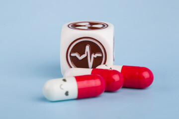 Medical Talleuk and Medical Cube. The concept of medicine and treatment