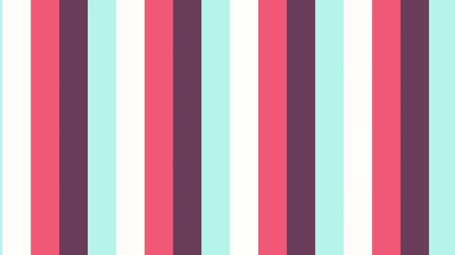 Colorful vertical stripes pattern in Light Pastel shades
