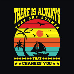 Colorful summer vacation and travel backgrounds.