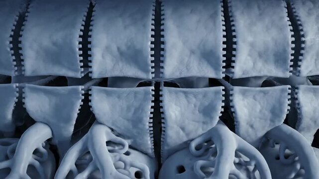 Medical Visualization of Human Podocytes and Glomerulus Filtration Barrier