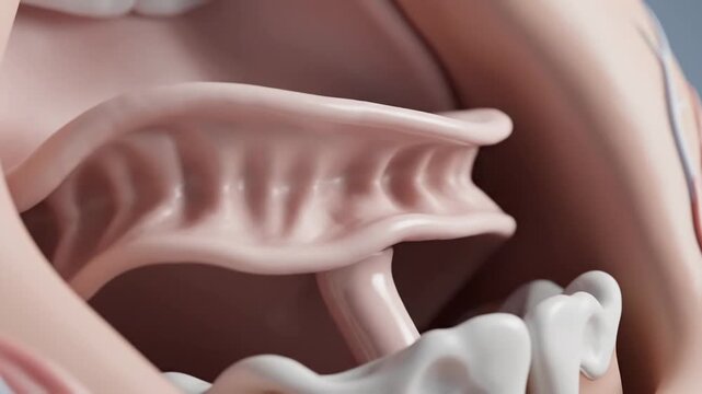 Animated Medical Visualization of Human Vocal Cords and Larynx Anatomy