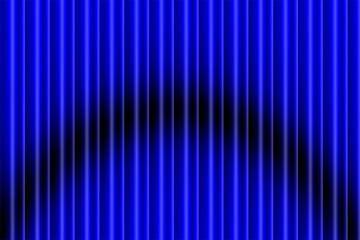 Fototapeta premium Abstract blue vertical stripes with gradient dark shadows forming a modern textured background pattern design illustration