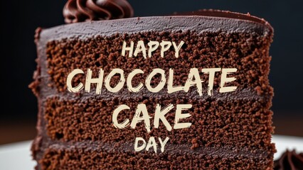 Happy Chocolate Cake Day