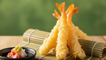 Crispy Golden Shrimp Tempura with Dipping Sauce