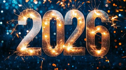 Exciting 2026 New Year s Eve Celebration With Colorful Fireworks And Sparkling Champagne