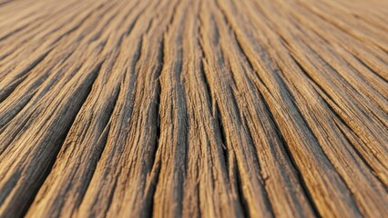 Close-up of weathered wooden planks forming a textured surface showcasing natural patterns and rustic charm.