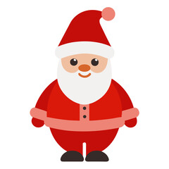santa claus on white background