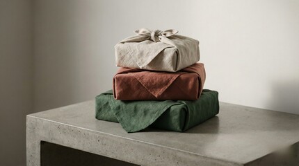 ```
Eco-Friendly Gift Wrapping with Copy Space