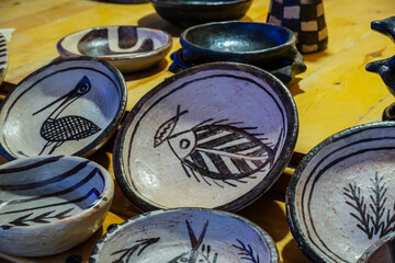 The artisanal pottery of Sejnane womens, Tunisia