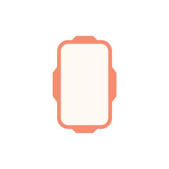 Abstract wall frames. Flat vector illustration.