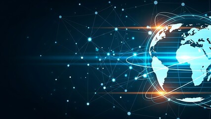 Global Digital Network Visualization