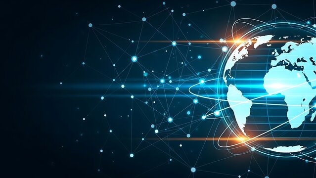 Global Digital Network Visualization