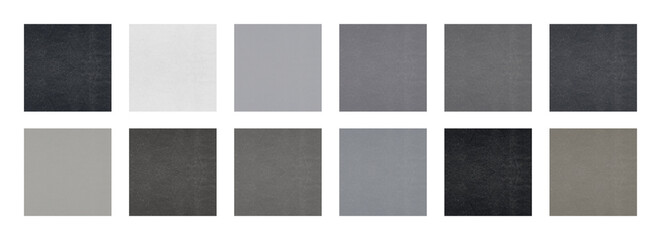 Various Grays Create A Sophisticated Neutral Palette
Different Shades Present A Modern Color Composition