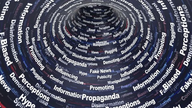 PROPAGANDA Keywords Animation on Tunnel Walls, Background, Loop