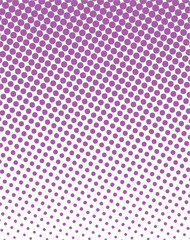 Seamless vintage pink polka dot pattern texture vector illustration backdrop design. Halftone design. 