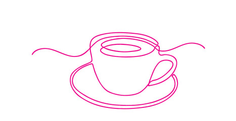 Cup line art