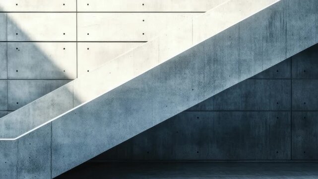 Video A person skateboarding up a vertical concrete surface, great for action and adventure concepts