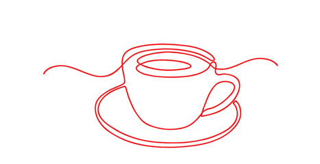 Cup line art
