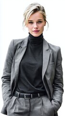 portrait of a young woman