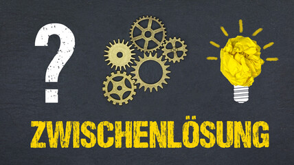 Obraz premium Zwischenlösung