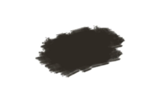 Abstract textured organic shape with earthy tones and subtle green and grey highlights isolated on transparent background