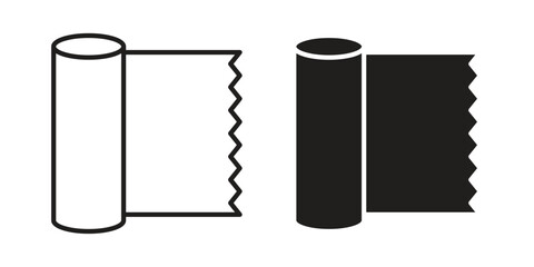 Foil icon template color editable. for graphic and web design.